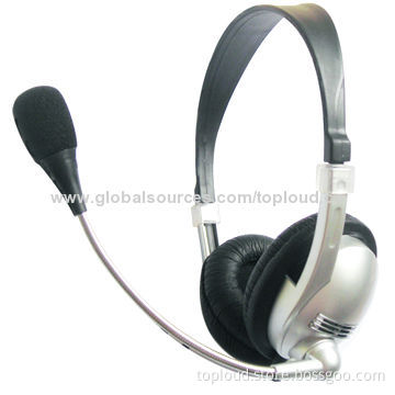 OEM Headphones, Wholesale, European Style, Hot Selling, with Mic, for PC